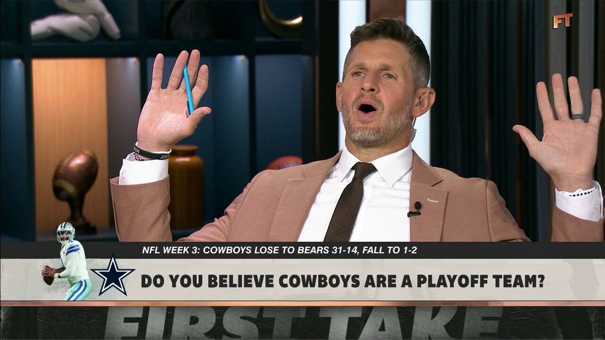 "Wild card bro." 👀 —Cam Newton on if the Cowboys are a playoff team.