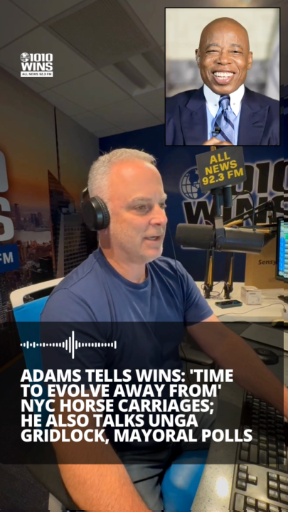 🎙️ Mayor Eric Adams tells WINS' Scott Stanford: 'Time to evolve away from' NYC horse carriages; he also talks #UNGA gridlock, mayoral polls