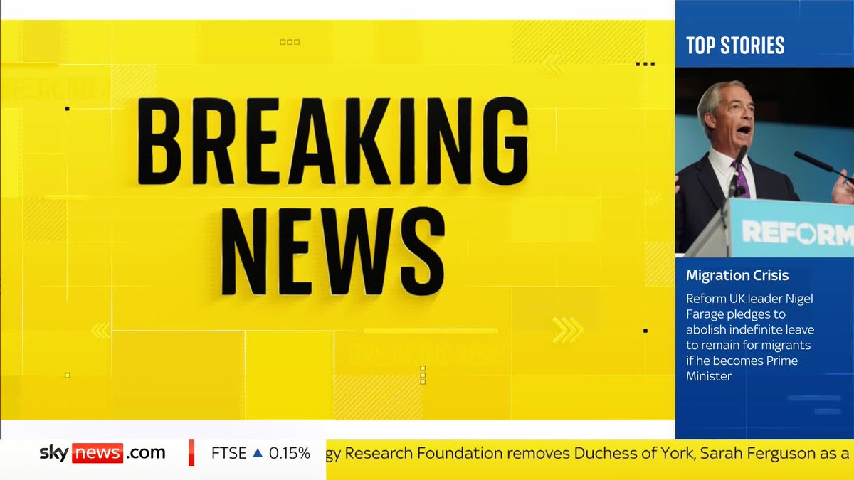 BREAKING: A third charity as dropped the Duchess of York as a patron after it emerged she sent an email apologising to paedophile financier Jeffrey Epstein for publicly disowning him. 📺 Sky 501, Virgin 602, Freeview 233 and YouTube