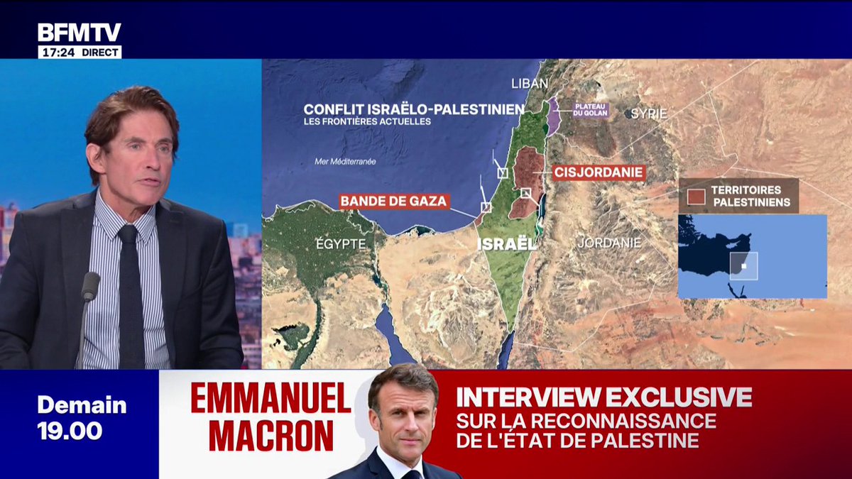 Reconnaissance de la Palestine: pour Amo Klarsfeld, fils de Serge Klarsfeld, cette reconnaissance "va renforcer le Hamas"
