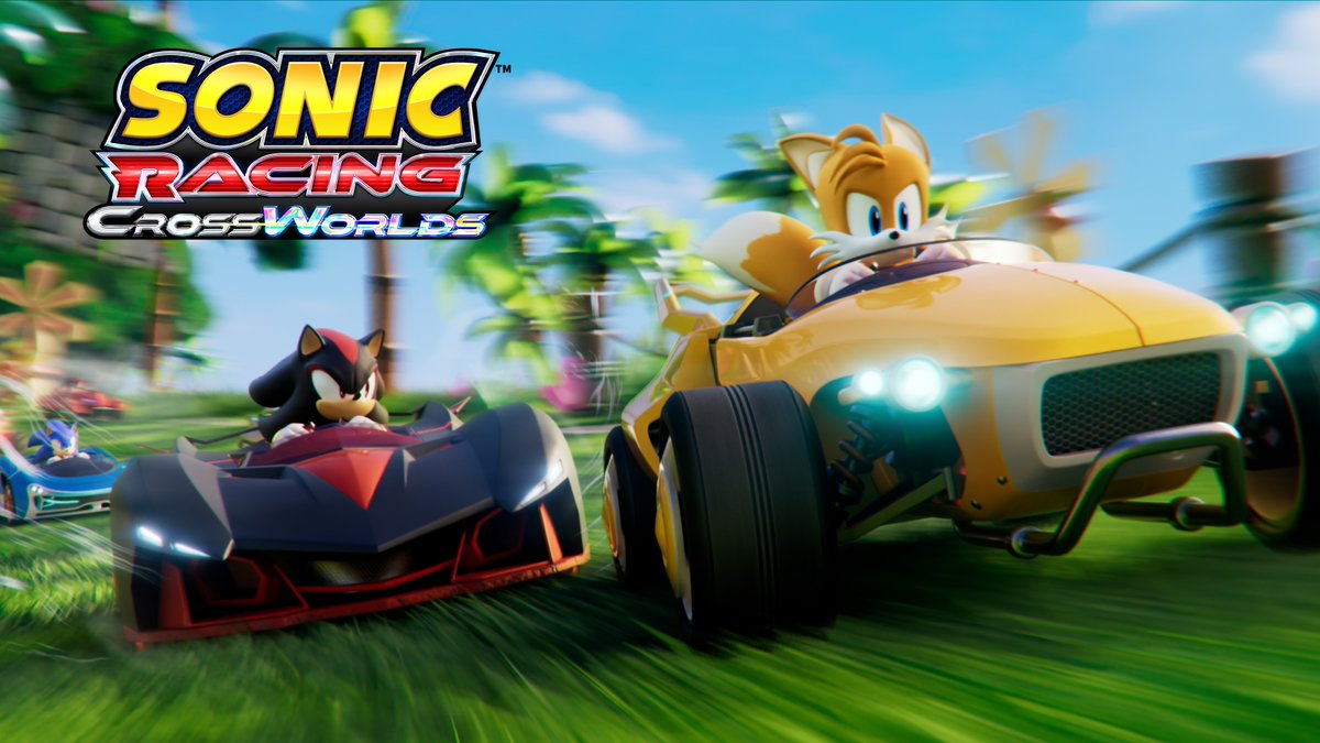 // 『ソニックレーシング クロスワールド』 ローンチトレーラー公開🔵💨 \\ 予測不能のレースバトルがいよいよ開幕✨ デジタルデラックスエディションを購入すれば、発売に先駆けて今すぐプレイ可能です🎮 9月25日の発売もぜひお楽しみに! #ソニックレーシングCW