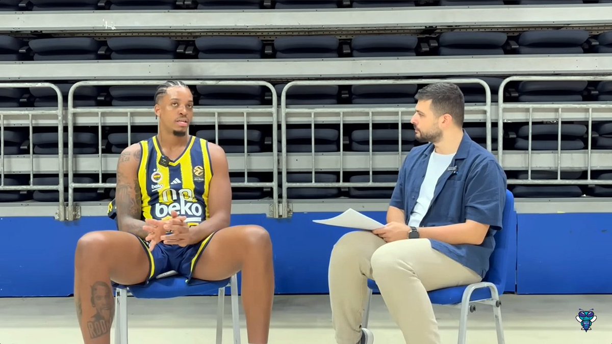 🎙️ Armando Bacot: "My intention was to sign with the Charlotte Hornets, but Fenerbahce called me. I got a chance to talk with the coach and some people that play here and have been around this atmosphere, and I liked what they said. It was a no-brainer." (📹 Eurohoops Türkiye)