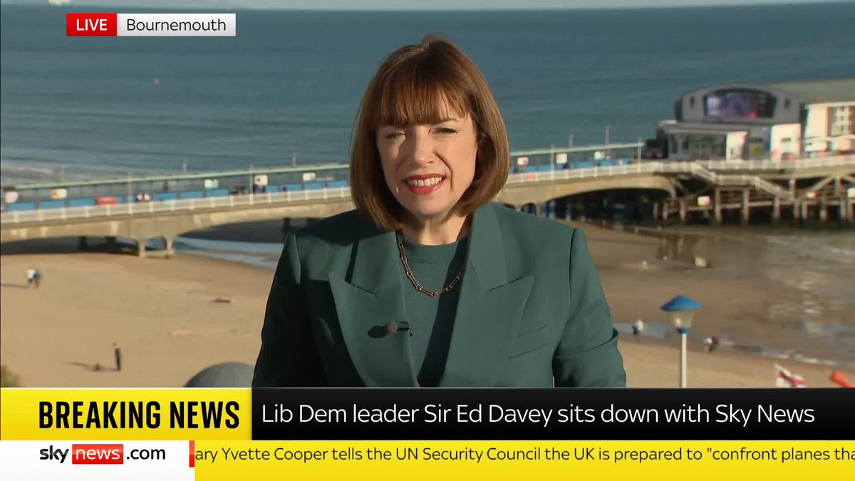 Sir Ed Davey refuses to rule out deal with Sir Keir Starmer to stop Reform winning power. Sky's Political Editor Beth Rigby has the latest from the Lib Dem conference in Bournemouth 👇🏼 📺 Sky 501, Virgin 602, Freeview 233 and YouTube