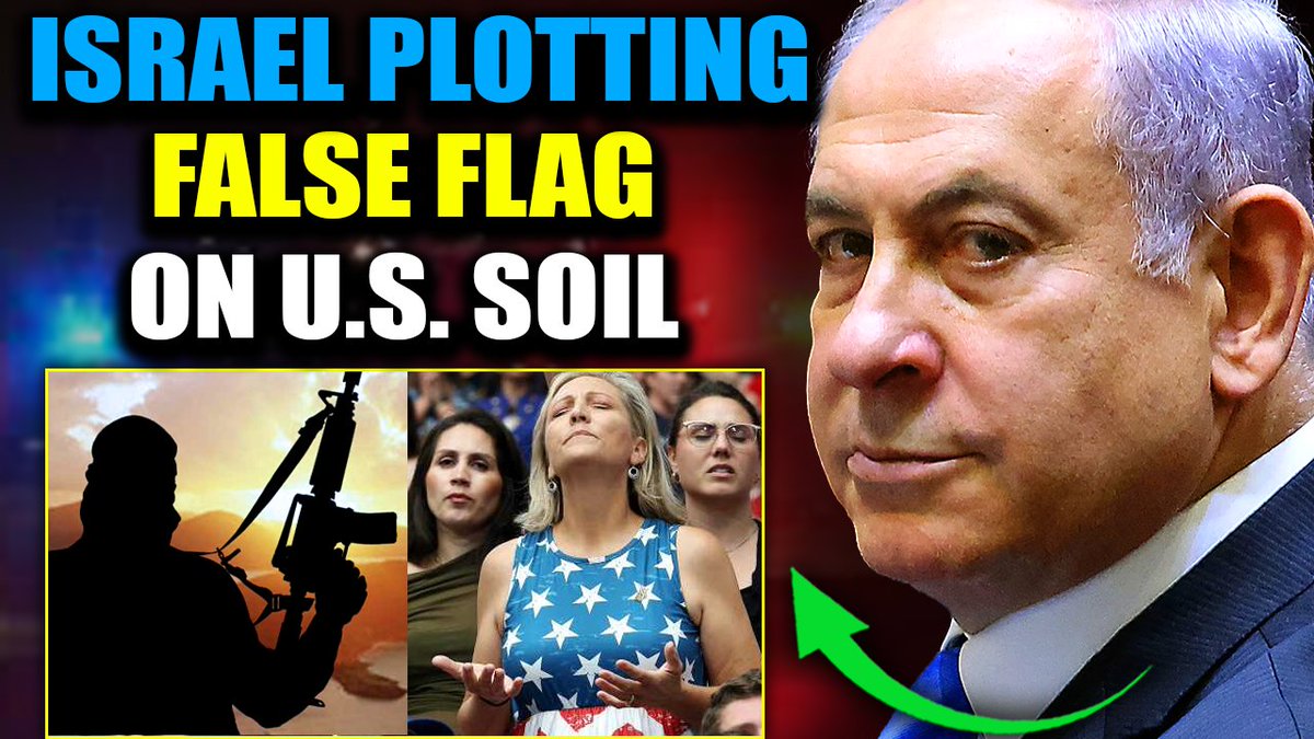 Israel Plotting False Flag on US Soil to Cover Up Charlie Kirk Assassination and Ignite War The warning is clear: intel reports say a staged attack is on the horizon, one so massive it could make 9/11 look like a dress rehearsal. Israel's blueprint is simple: unleash terror on American soil, blame it on a convenient enemy, and watch public opinion swing back in their favor overnight. After the Kirk assassination, Netanyahu and the globalist elite are desperate. US support is collapsing. Their backs are against the wall. And now they're reaching for their oldest weapon - the false flag.