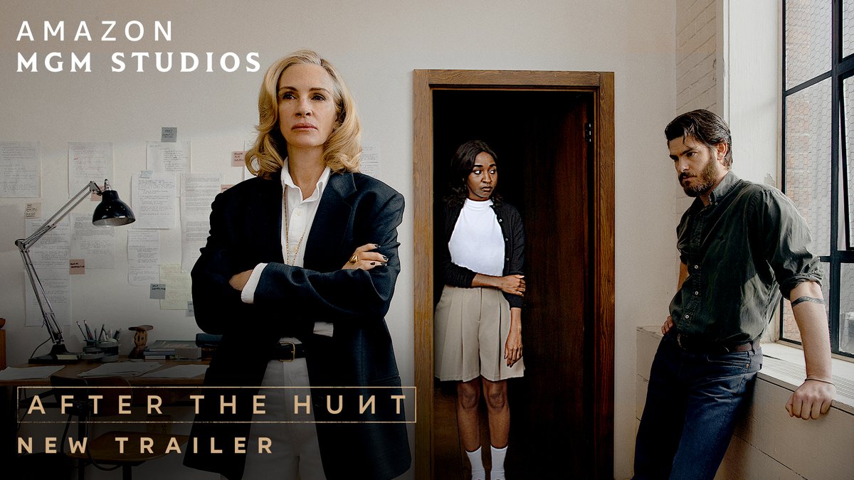 Perspective changes everything. Watch the new trailer for Luca Guadagnino's After The Hunt, only in theaters this October.