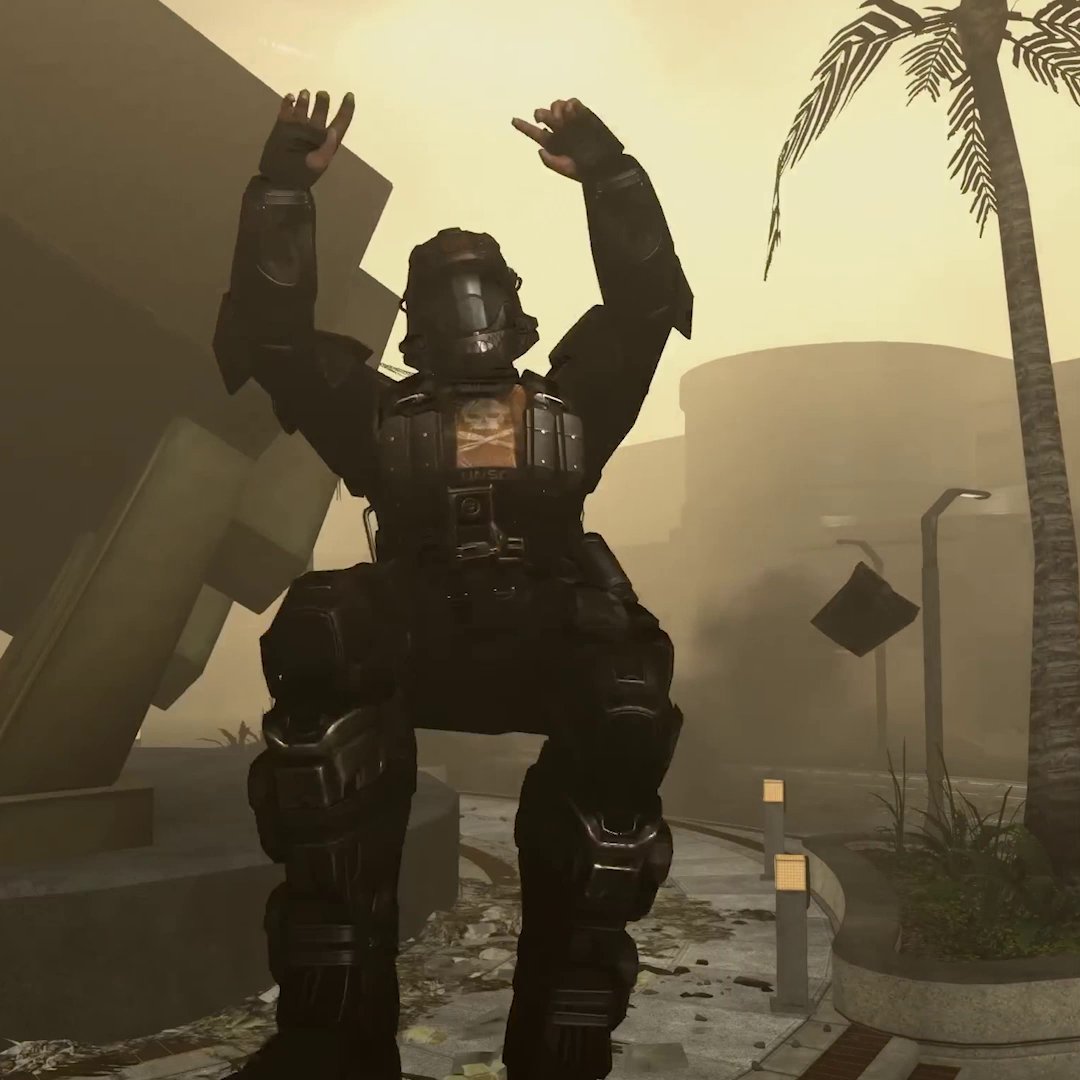 Still moody, still iconic 🔥 Still dropping feet first into hell, 16 years later. Happy Birthday, Halo 3: ODST.