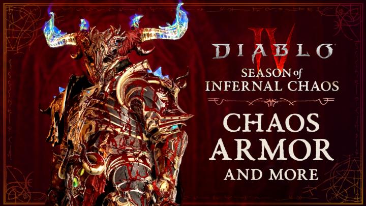 Season of Infernal Chaos starts tomorrow. Uncover all that lies within including: 🛡️ Chaos-forged Armor 🌪️ Chaos Perks 🔮 Chaos Rifts 😈 Infernal Horde updates across both Eternal &amp; Seasonal realms The abyss calls. Will you answer?
