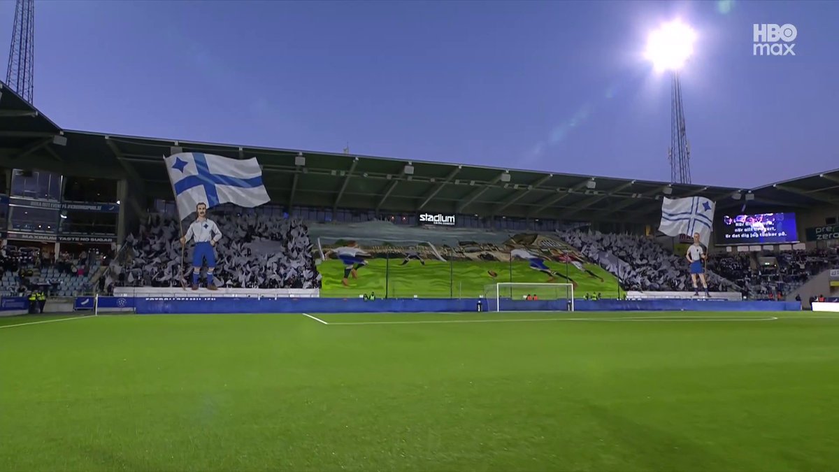 Inramningen på Platinumcars Arena inför avspark! 📲 Se IFK Norrköping - AIK på HBO Max