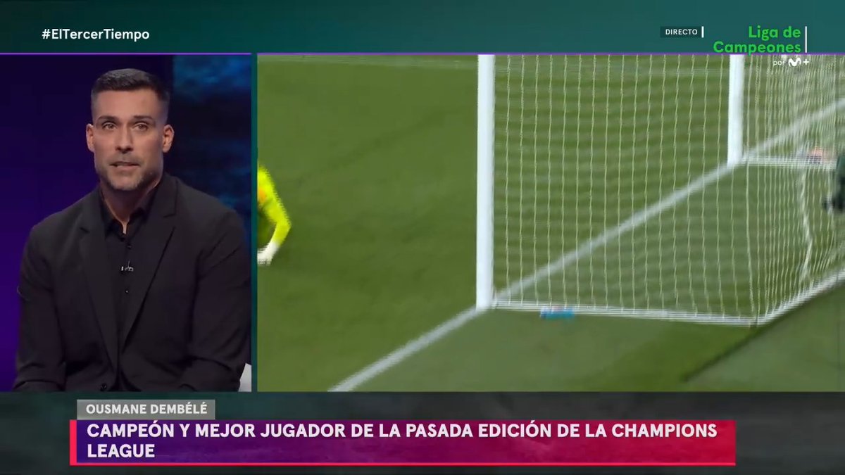 Dembélé primero, Lamine Yamal segundo y... Salah tercero. El podio de Miguel Ángel Moyá para el #BalónDeOro. #ElTercerTiempo