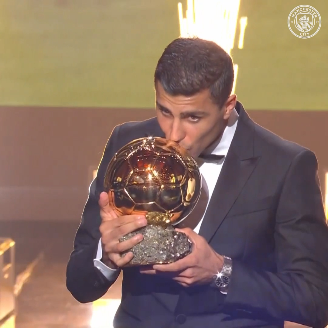 Rodri's crowning moment 🥹🩵