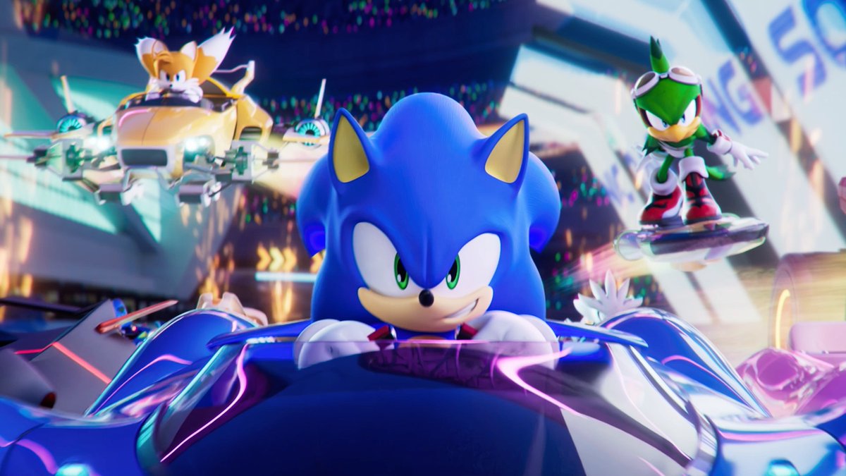عشاق السرعة والتحديات 🚀 لعبة Sonic Racing: Crossworlds قرب وقتها وقربت معها المتعة 🎮 الوعد 25 سبتمبر تقدر تطلبها من الآن!