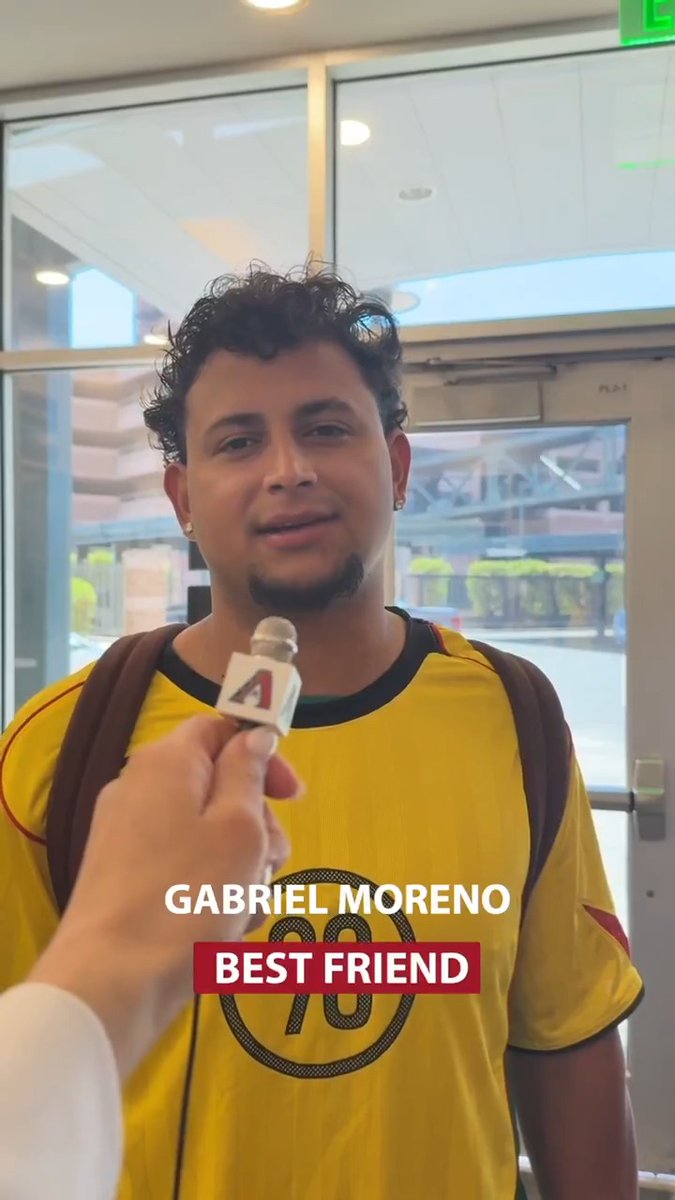 Corbin Carroll is... Vote for him for the 2025 Roberto Clemente Award:
