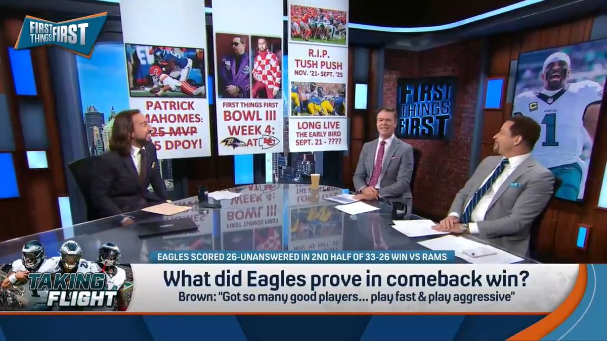 RIP Tush Pushโฆ long live the early bird ๐ญ nick wright | Wildes | Chris Broussard