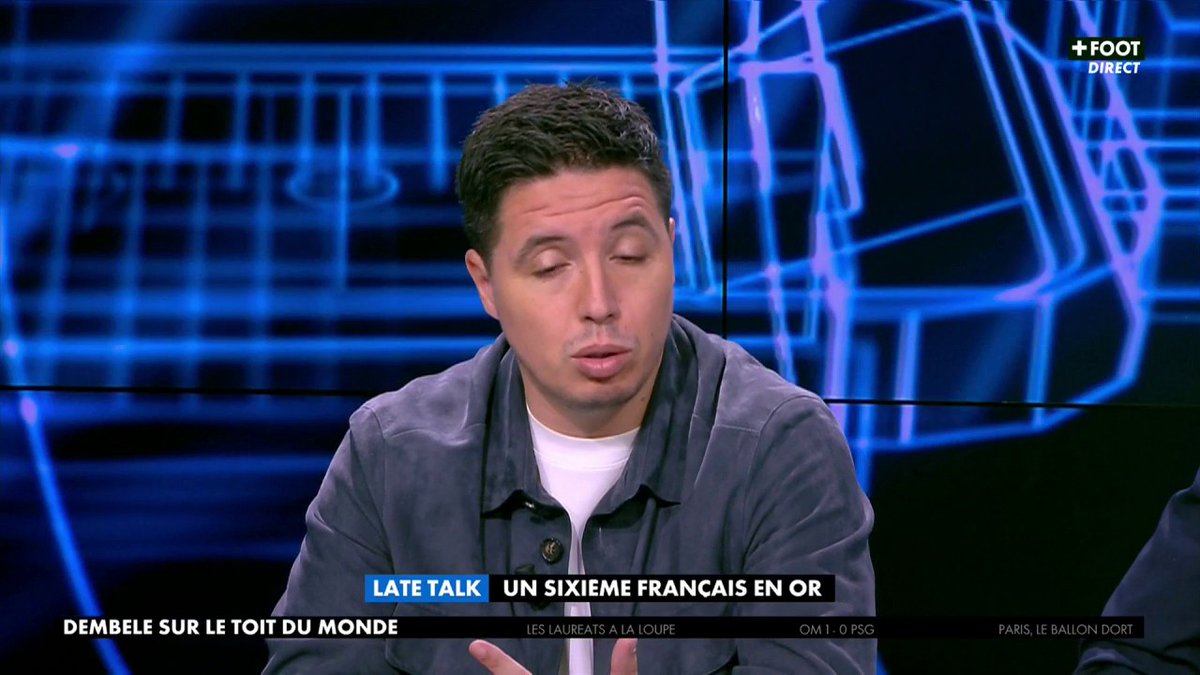 🗣️ "Pour gagner tous ces trophées, il faut une individualité qui sort du collectif" 🇫🇷 L'analyse de Samir Nasri sur le Ballon d'Or d'Ousmane Dembélé On débriefe le #BallonDor dans le Late Football Club sur C+FOOT !