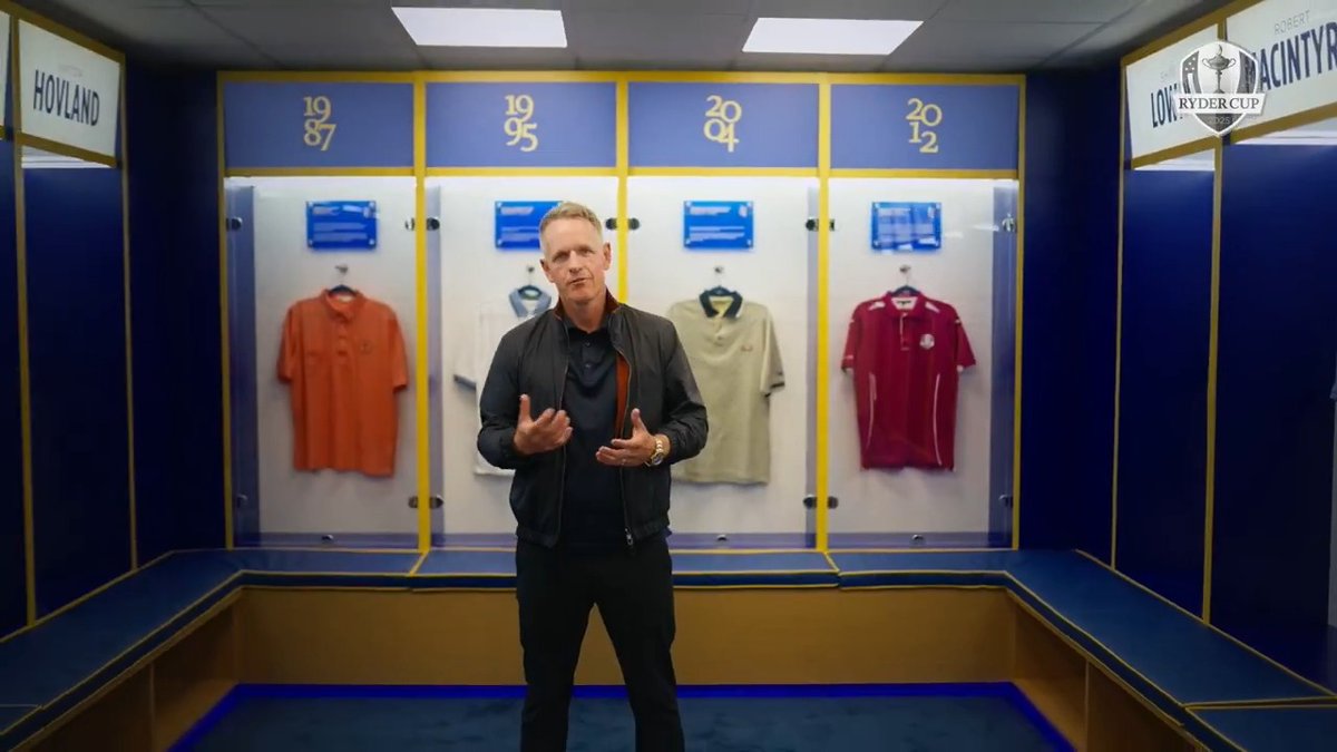 Luke Donald gives us a tour of the European team room ๐ช๐บ #TeamEurope | #RyderCup