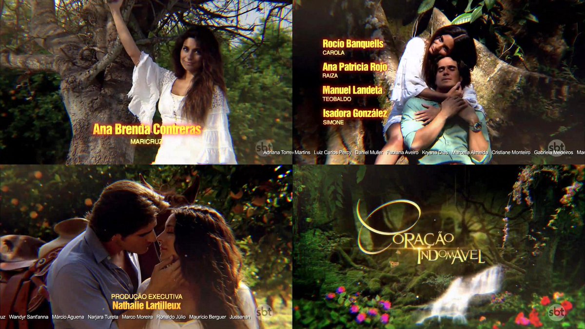 Abertura da terceira reprise de "Coração Indomável". #CoraçãoIndomável #CoraçãoIndomável001