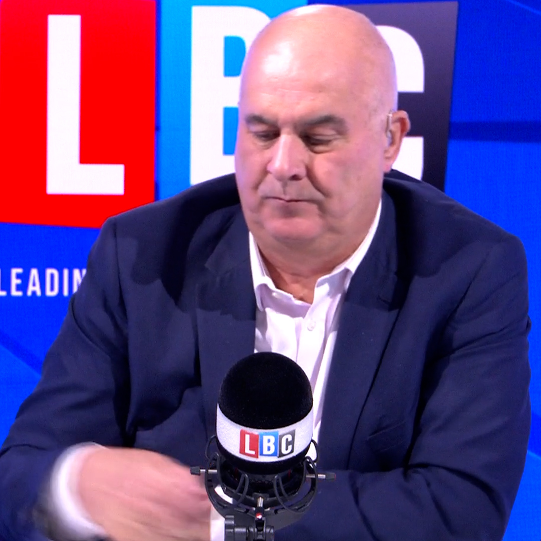 ‘Her city was bombed by the Russians… If she were forced out, what would she do?’ Caller Tom can barely contain his anger at the thought of his former wife, a retiree with indefinite right to remain, being deported under Farage’s new immigration plan.