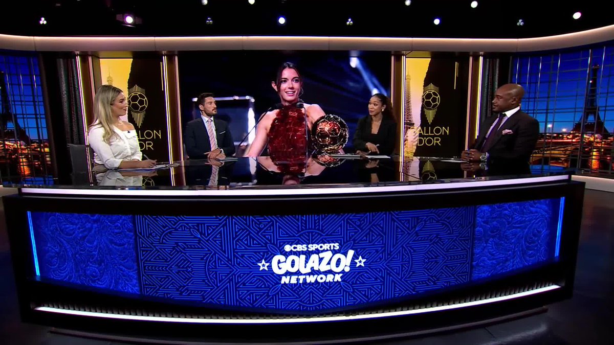 "How is Bonmatí winning this and Mariona Caldentey is not? How is Alessia Russo not in the top two?" 👀 Darian Jenkins was surprised to see Aitana Bonmatí take home the Ballon d'Or.