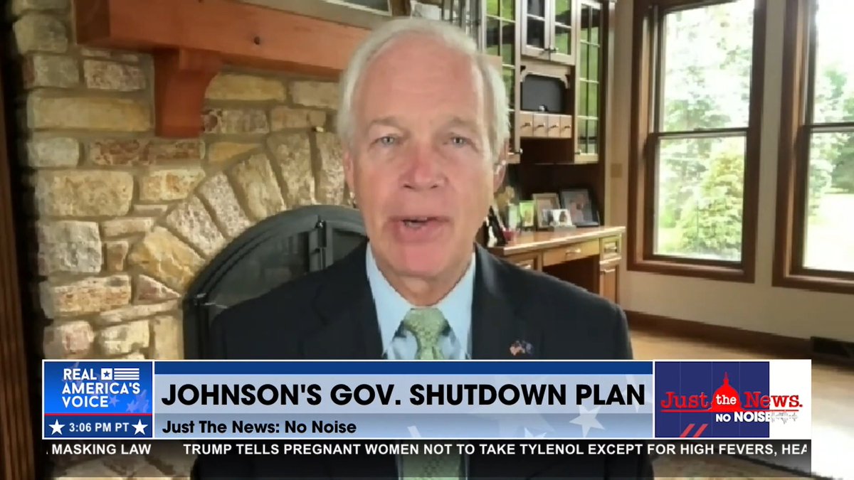 SEN. JOHNSON’S PLAN TO END GOVERNMENT SHUTDOWNS FOREVER Senator Ron Johnson joins John Solomon and Amanda Head to detail his new law and details how it could change the arc in Washington.