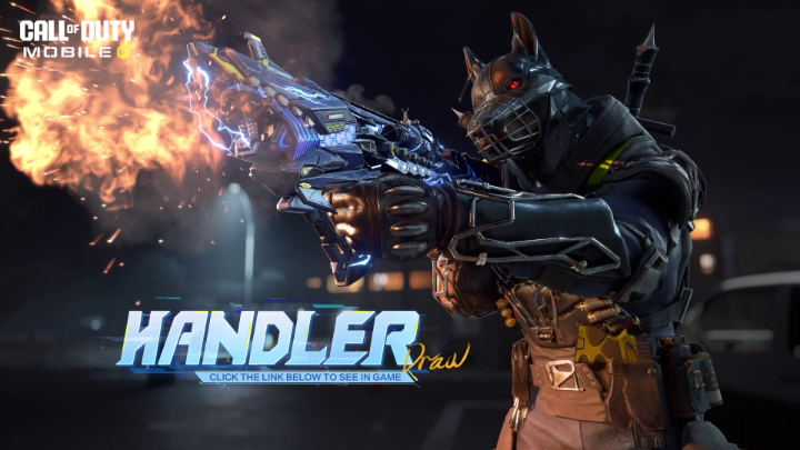Get a handle on your enemies! 😤 The Handler Draw featuring Rodion - Unleashed Uproar and the Legendary R9-0 - Howl Cannon is live NOW! 🐕
