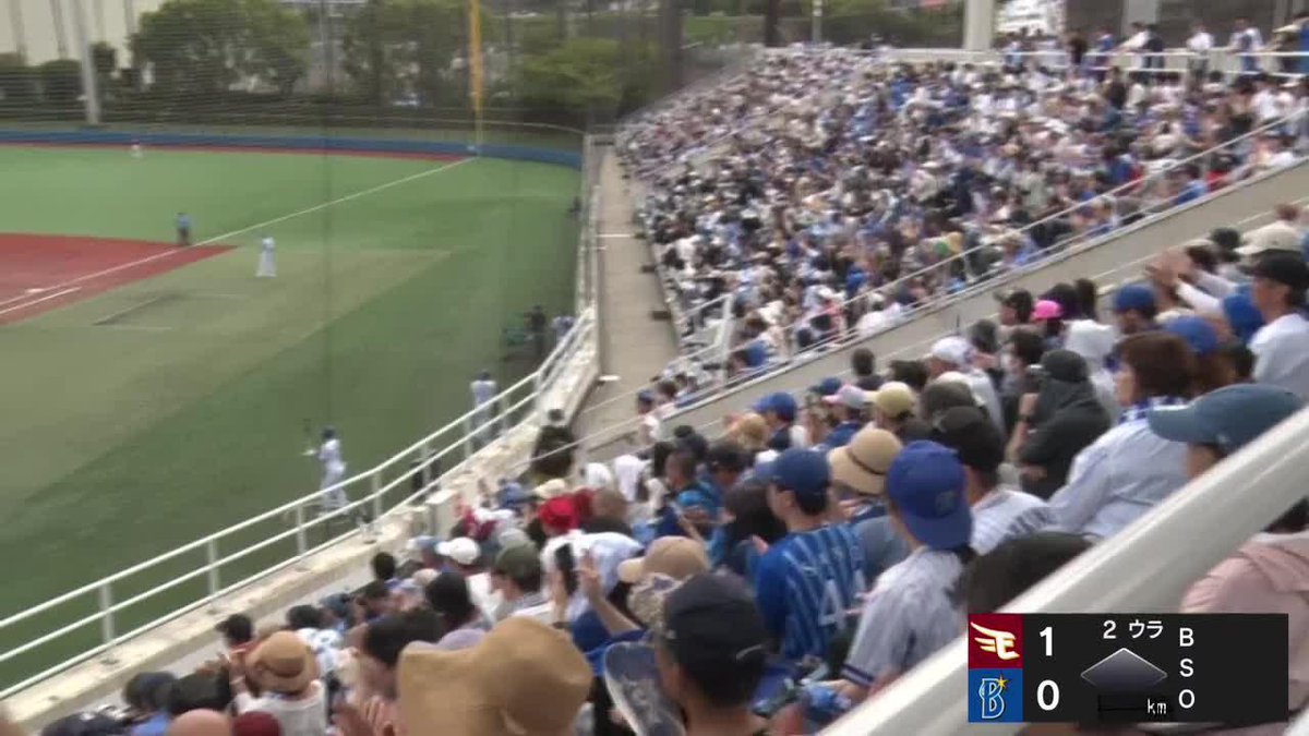 胸騒ぎの一撃 シーズン最終盤に仕上がってきた フォードがファーム第3号ホームラン ⚾プロ野球 ファーム (2025/9/23) 🆚DeNA×楽天 📱live on DAZN #オレをみろ #baystars #だったらDAZN