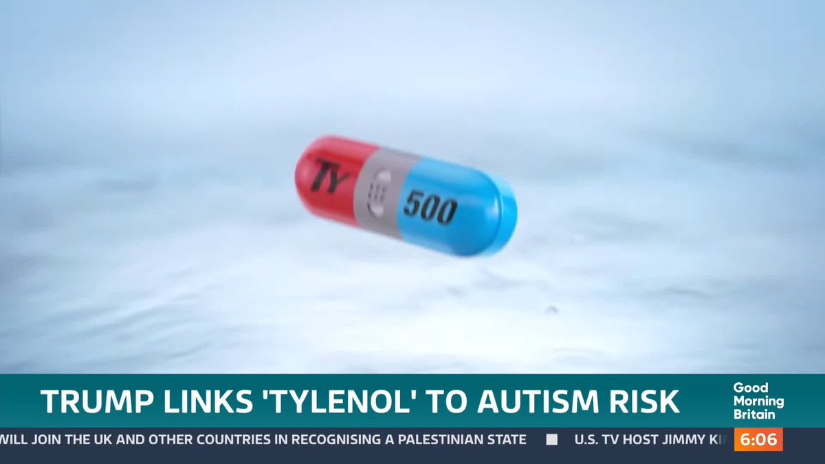 British medical experts have expressed concern over claims made by US President Donald Trump, suggesting an unfounded link between taking paracetamol during pregnancy and a rise in children being diagnosed with autism. Lorna Shaddick has this report.