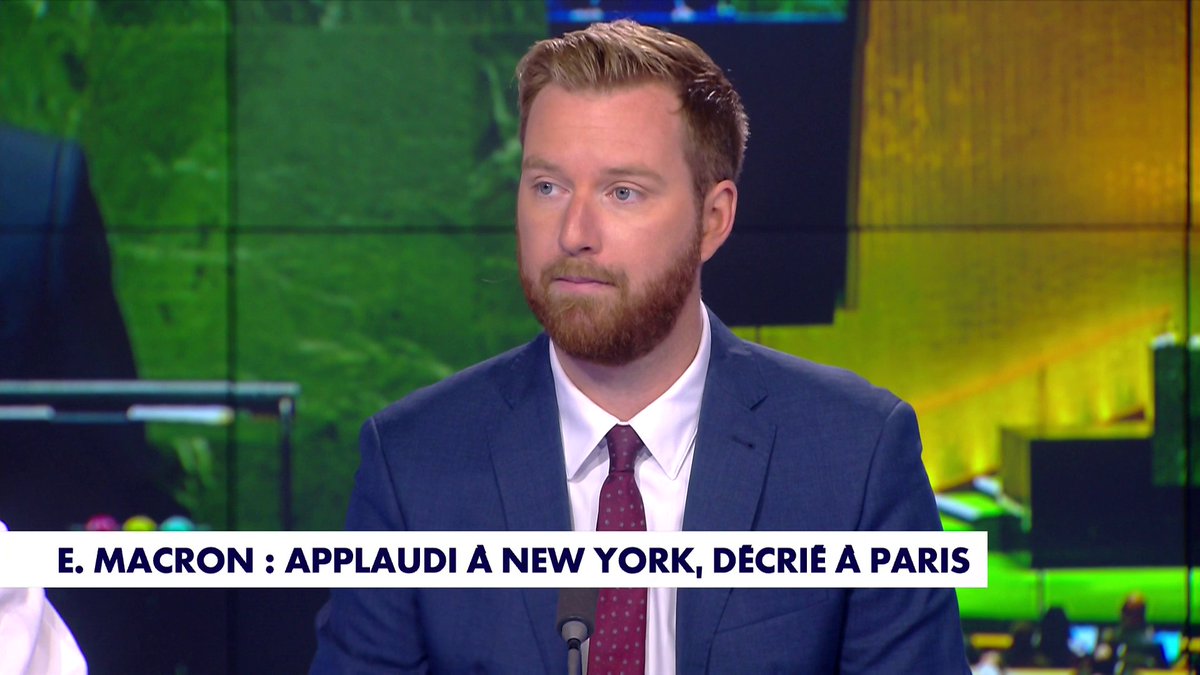 L'édito de Thomas Bonnet : «Emmanuel Macron : applaudi à New-York, décrié à Paris» dans #LaMatinale