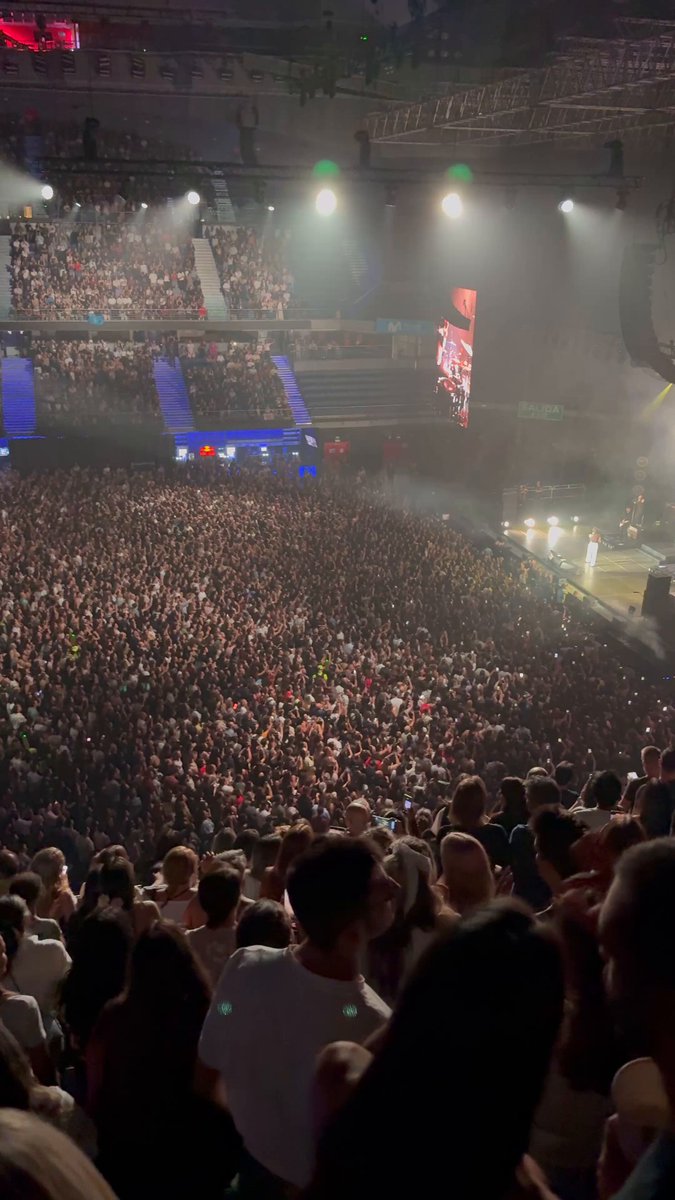 Y además con un lleno increíble en el Movistar Arena en la primera gira en solitario de Damiano David 🥹 ¡Un orgullo!