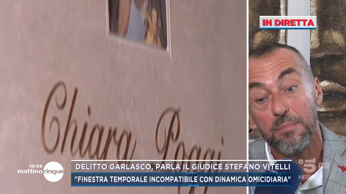 #Garlasco, "Finestra temporale non compatibile con dinamica omicidiaria" Parla il giudice Stefano Vitelli in diretta a #Mattino5