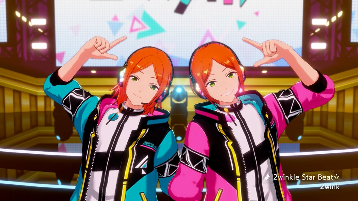【お知らせ】 9月24日 15時に『2wink』が歌う『2winkle Star Beat☆』をライブ楽曲に追加予定✨ アプリでの登場に先行して『2winkle Star Beat☆』のMVを公開します❗ MVはあんスタチャンネルでも公開していますので是非チェックしてみてください🎶 #あんスタ