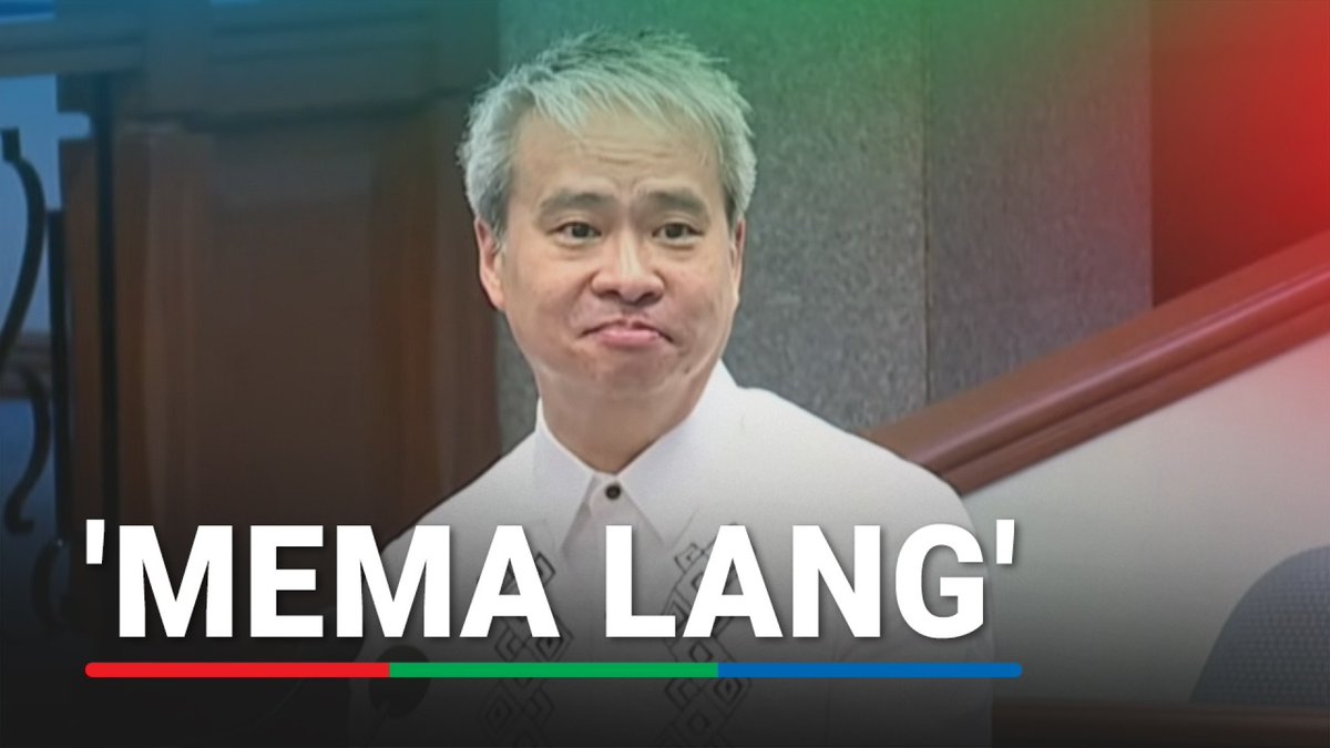 Sen. Joel Villanueva once again denied his involvement in anomalous flood control projects, saying his name coming up again in the Senate Blue Ribbon Committee hearing is "mema lang" or for the sake of saying something. This was after ex-DPWH district engineer Henry Alcantara alleged that Villanueva requested P1.5 billion for a multi-purpose building but only P600 million was allotted to him.