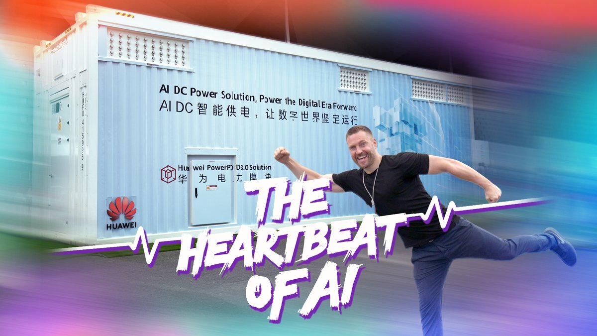 If computing is the brain, power is the heartbeat! Watch how Huawei Digital Power solutions provide reliable, agile, and sustainable ways to keep AI alive, powering the digital era forward! 💪