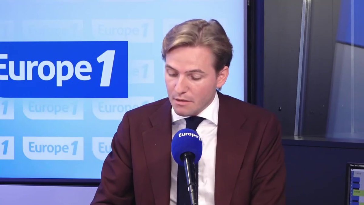 Situation financière de France Télévisions : "Le salaire moyen à France Télévision est à 6000 par mois" déclare Erik Tegnér #ChristineKellyEtVous Christine KELLY #Europe1