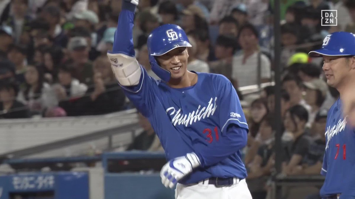 伝説の始まり バットを折りながらもライト前へ 高卒3位ルーキー・森駿太がプロ初安打 ⚾プロ野球 (2025/9/23) 🆚ヤクルト×中日 📱live on DAZN #オレをみろ #dragons #だったらDAZN