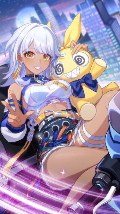 Happy birthday, Carole! Head to HoYoLAB and celebrate her birthday to win Crystals and redemption code! >> #CaroleBirthdayParty #Carole #HonkaiImpact3rd