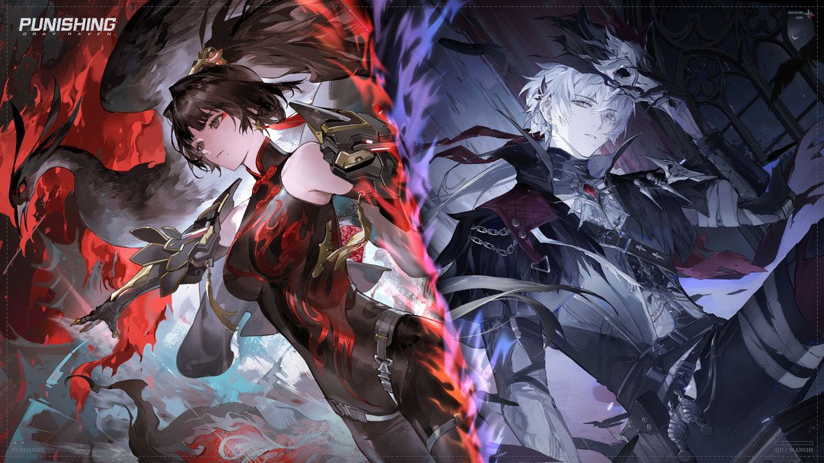 [New Coating PV | Qu: Shukra &amp; Wanshi: Lucid Dreamer] Beneath the darkened moon, silver bullets rip through lingering dreams of the past; Hair bound, clad in vermilion armor, the shadow of her blade quenched by frost. #punishinggrayraven #PGR