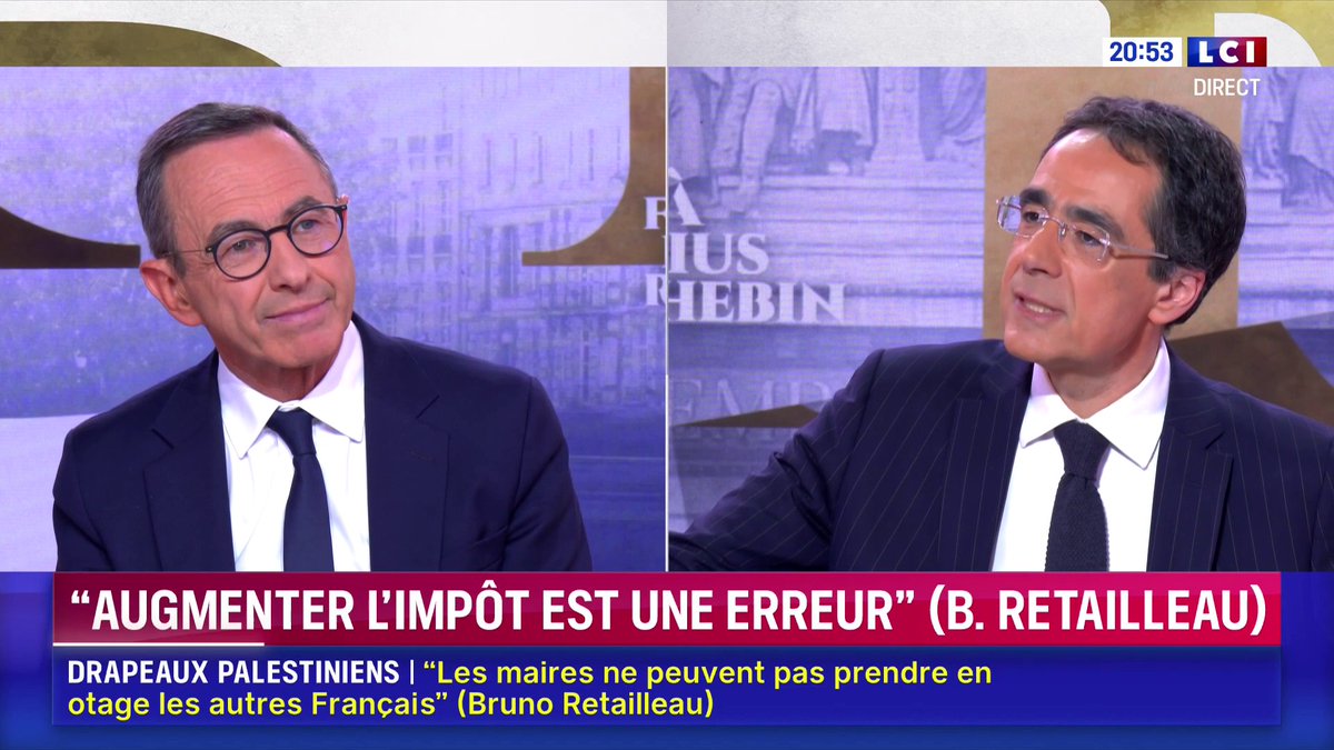 J'ai retrouvé Bruno Retailleau, il veut être "utile à la France" donc retourner dans le prochain gouvernement. Traduction : Retourner à la gamelle pour être le plus visible pour 2027.