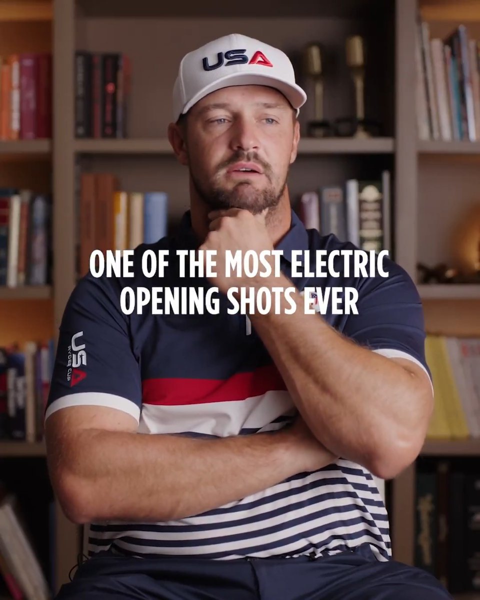 Bryson’s Ryder Cup journey is built on moments that define golf. 🚀🇺🇸 #GoUSA