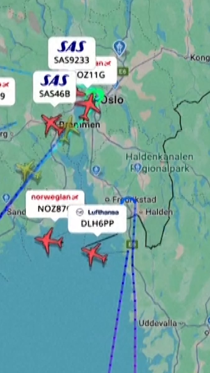 "I consider this a serious attack on critical infrastructure in Denmark," Danish Prime Minister Mette Frederiksen said after several unidentified drones forced the closure of Copenhagen and Oslo airports, delaying more than 100 flights.