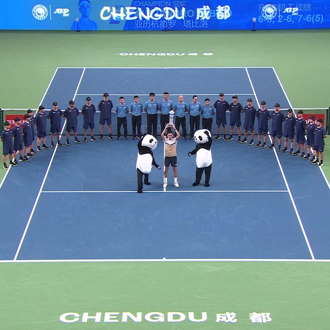 Savour the moment, Alejandro 🏆 #ChengduOpen