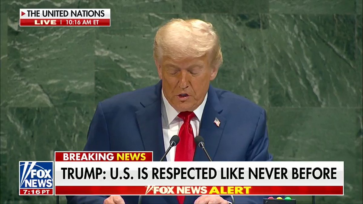 TRUMP: "In a period of just 7 months I have ended 7 unendable wars..." "No president or prime minister — and, for that matter, no other country — has ever done anything close to that — and I did it in just 7 months."
