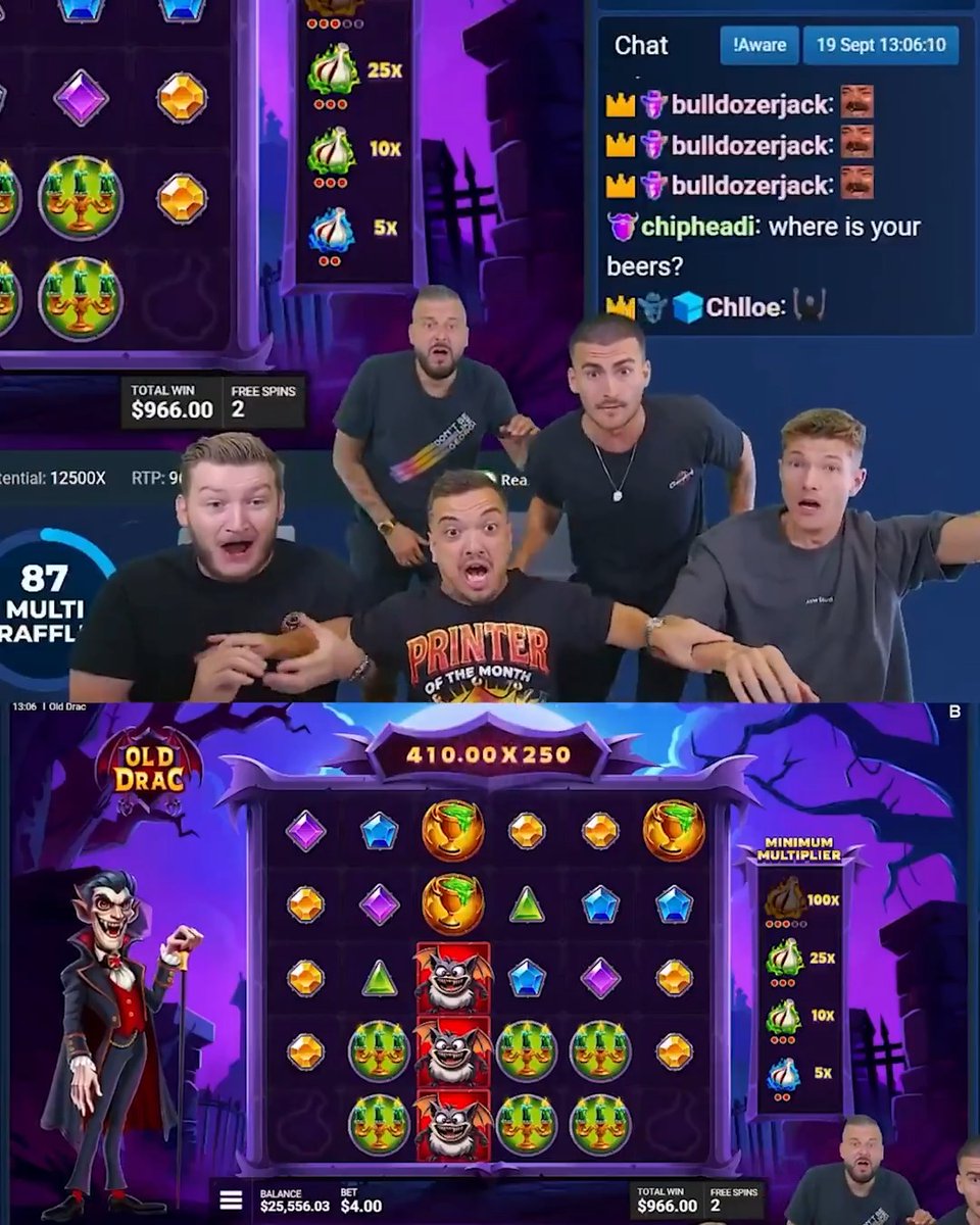 ๐ฐ Stake tip for 3 who Like, Comment, Follow Us & Retweet! Drop your Stake usernames below! ๐ We got the craziest max win on Old Drac during our Double Points Bonanza special stream! ๐คฏ ๐บ