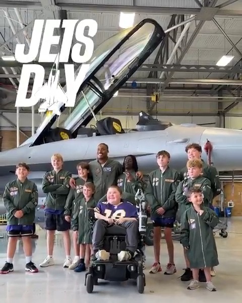 Ten Make-A-Wish America kids got the experience of a lifetime spending the day with Justin Jefferson
