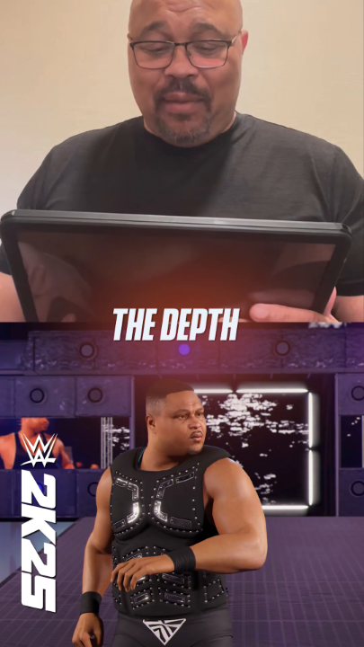 “The depth in reality in this is CRAZY!” 😮 Check out D-Lo Brown’s reaction to seeing himself in #WWE2K25! #FirstLook