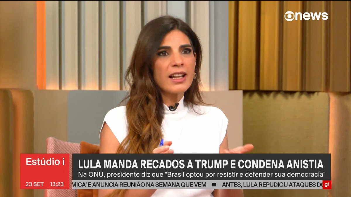 “É um discurso de cercadinho no palco da ONU”, comenta Andréia Sadi sobre discurso de Trump na Assembleia Geral. “São questões muito domésticas num palco deste tamanho. [...] Nunca um discurso para unir.” #Estúdioi ➡ Assista à #GloboNews: