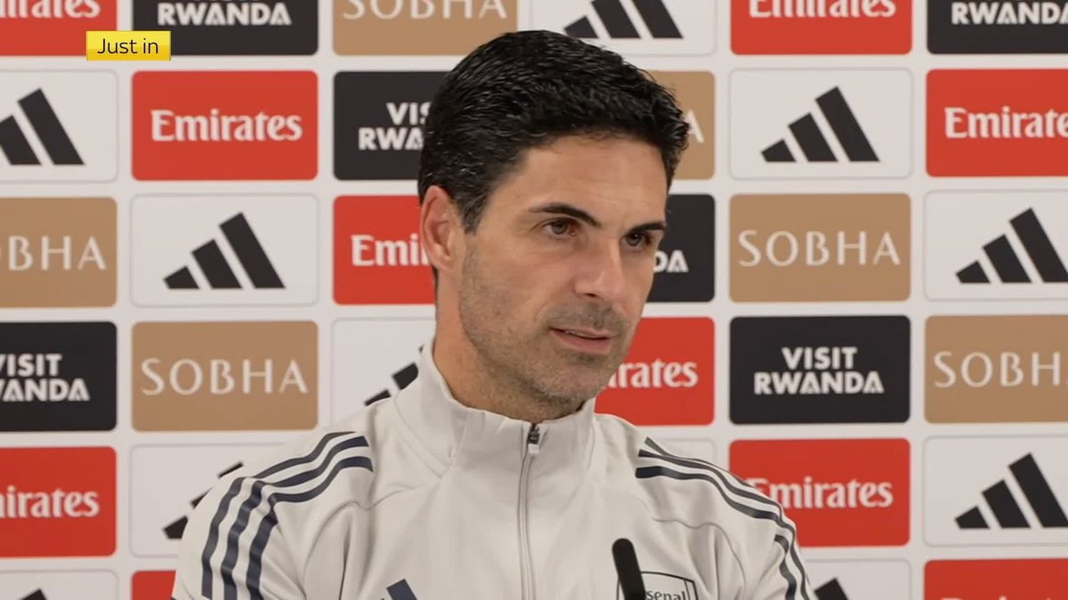 "It looks like he's [Madueke] going to be out for a few weeks" Mikel Arteta with the latest injury updates on Noni Madueke, Piero Hincapié and Kai Havertz🔴