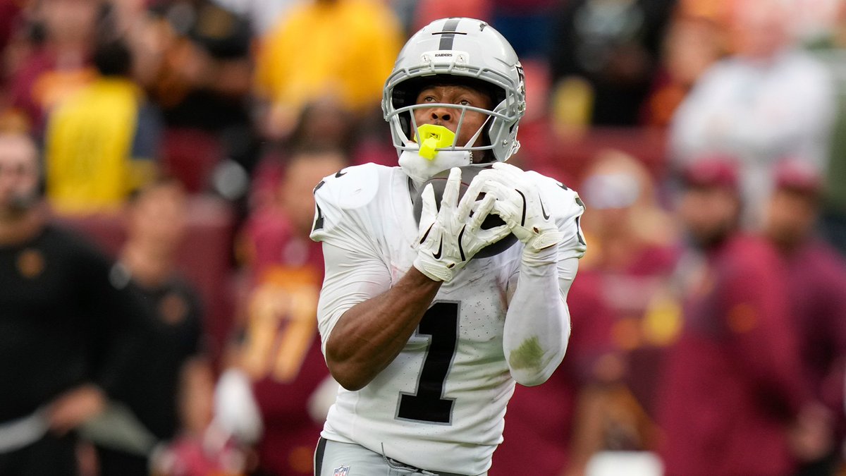 Career highs across the board for Tre Tucker in Week 3: 8 catches 145 yards 3 TDs Tre Tucker⚡️ | Las Vegas Raiders
