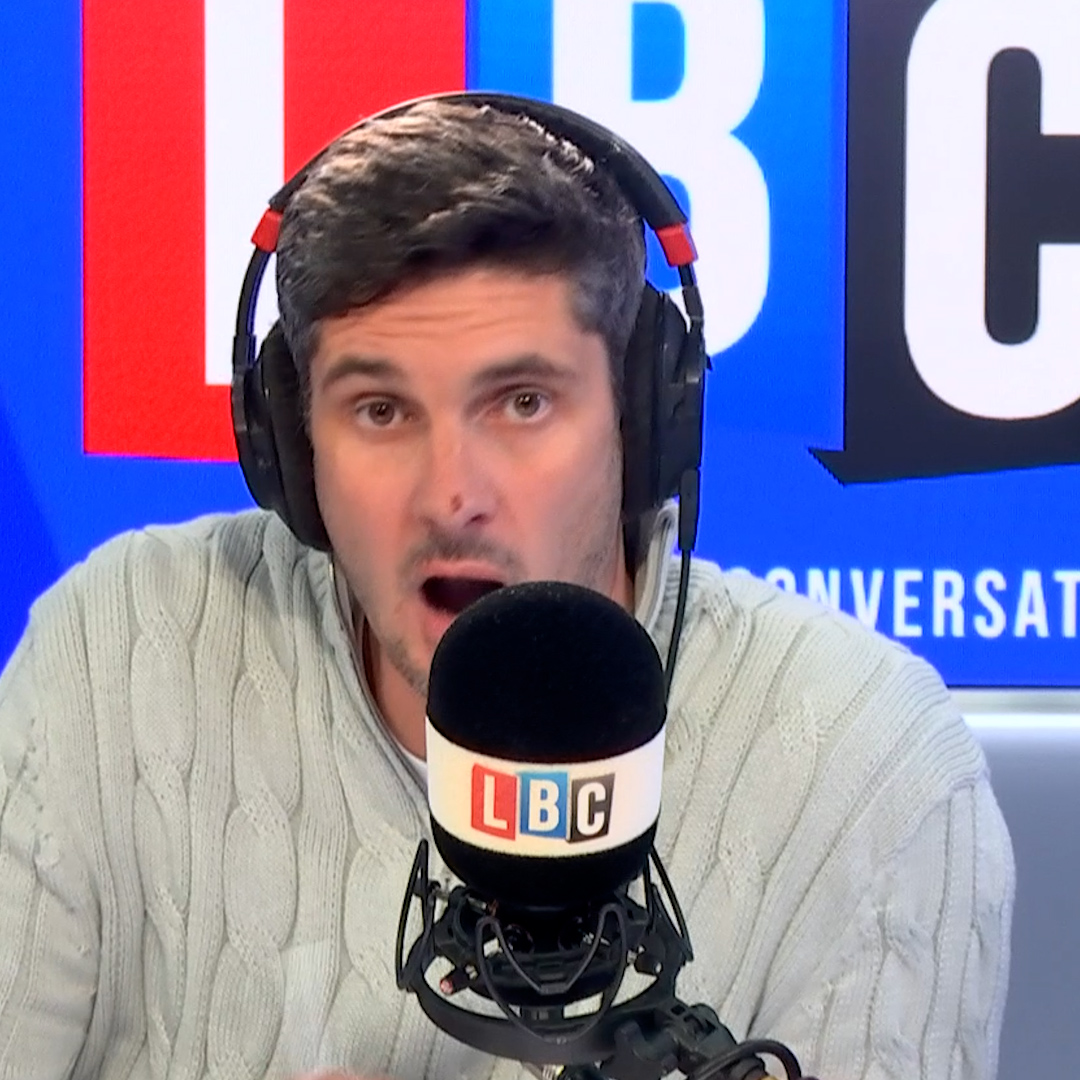 “You need a psychiatrist, bye!” Caller Jane hangs up on Tom Swarbrick, as he tries to push back on her claims about guns and immigrants.
