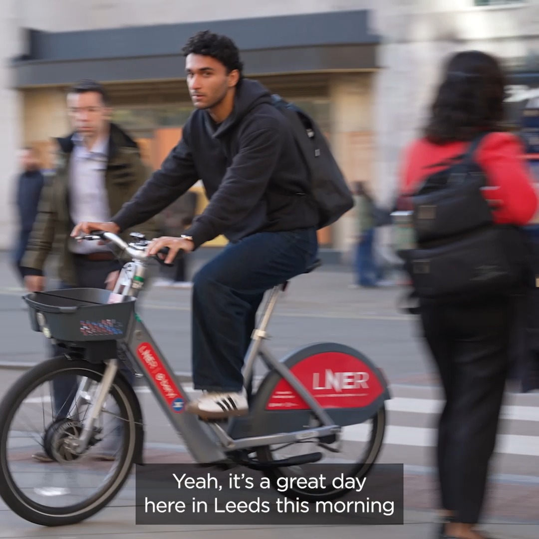 Introducing LNER Beryl, making it easier to travel sustainably, cut congestion and enjoy the freedom of two wheels. 📲 Unlock an e-bike in seconds with the Beryl app: