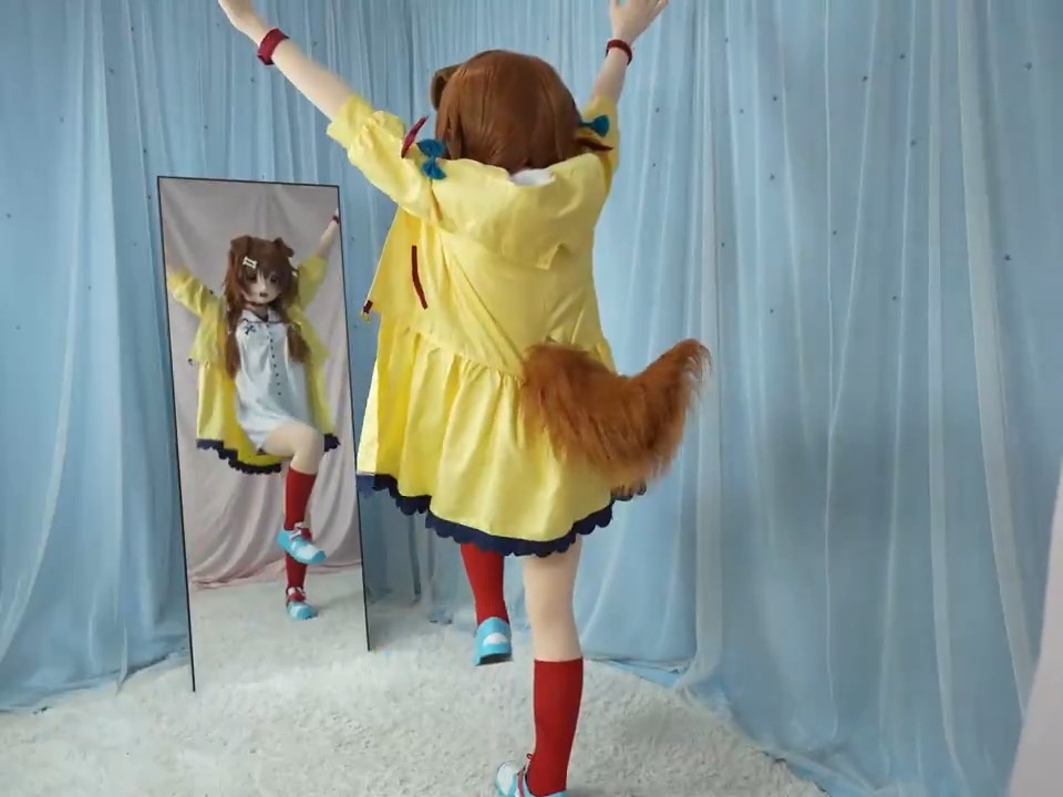 [踊ってみた]ドナルドのウワサ #できたてころね #ころねすきー #kigurumi #着ぐるみ